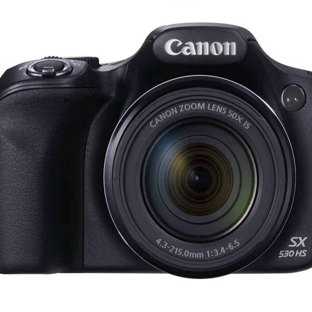 Canon SX530 HS Black Camera with Zoom Lens